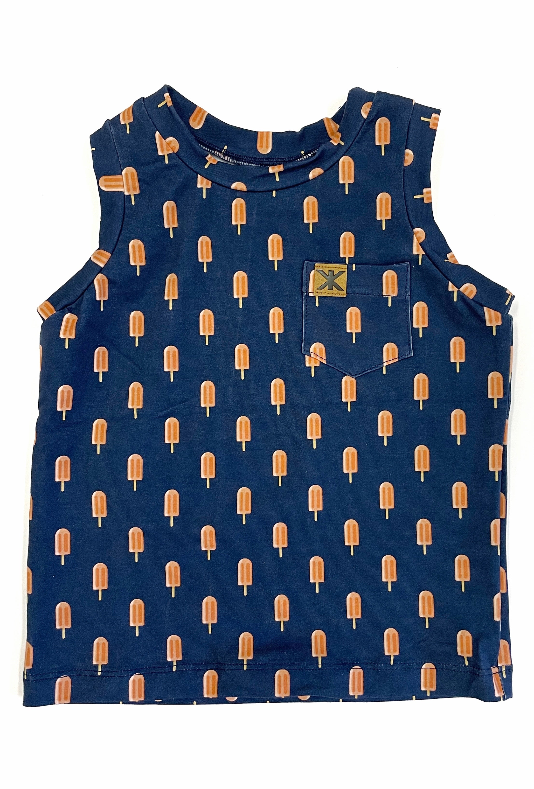 Popsicle Pocket Tank UP TO 6/7Y